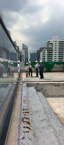 Site inspection in Bangkok