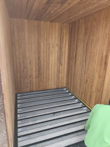 Indoor teak sauna in Hua Hin