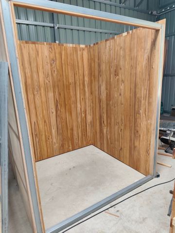 Outdoor Teak sauna in KohSsamui