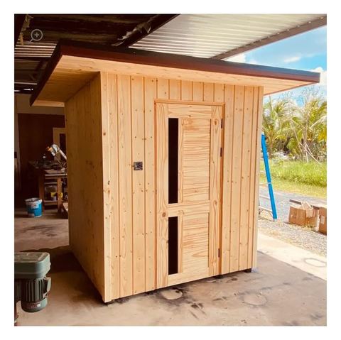 Mixed Mixed wood sauna in All over