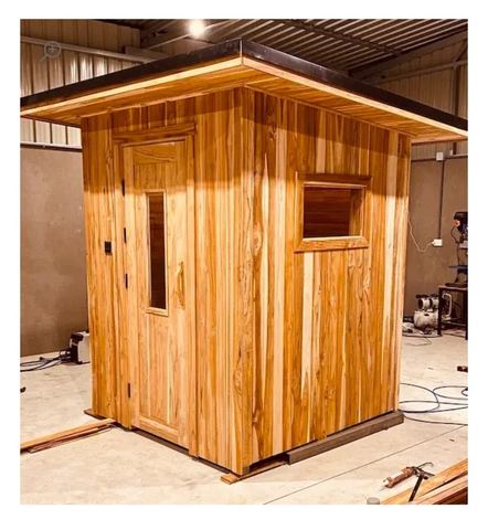 Mixed Mixed wood sauna in All over