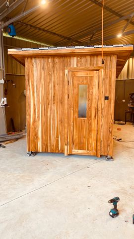 Mixed Mixed wood sauna in All over