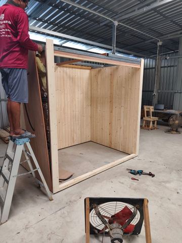 Indoor  Pine sauna in Bang Saen