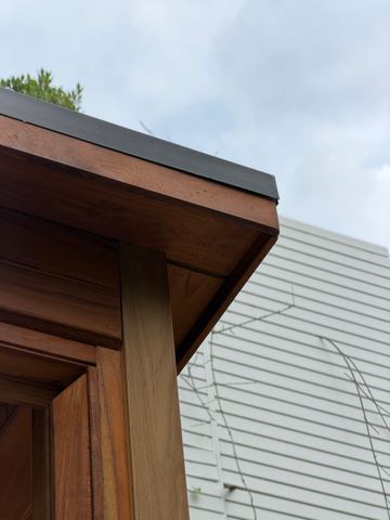 Outdoor Teak sauna in Bangkok