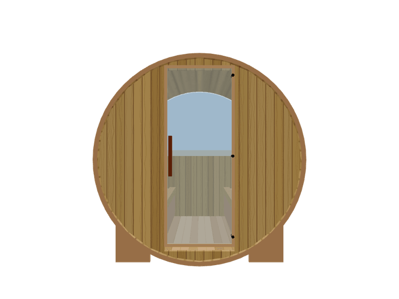 Barrel — Medium — ½ Glass Back — Infrared