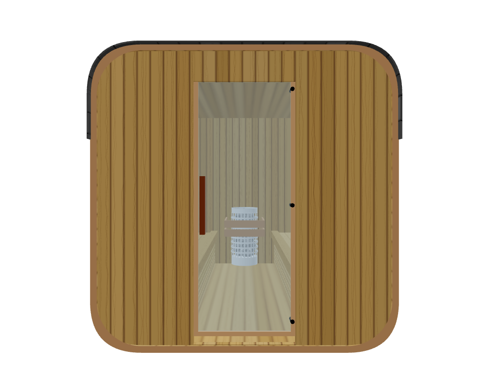 Cube — 6-8 Person — Wood Back