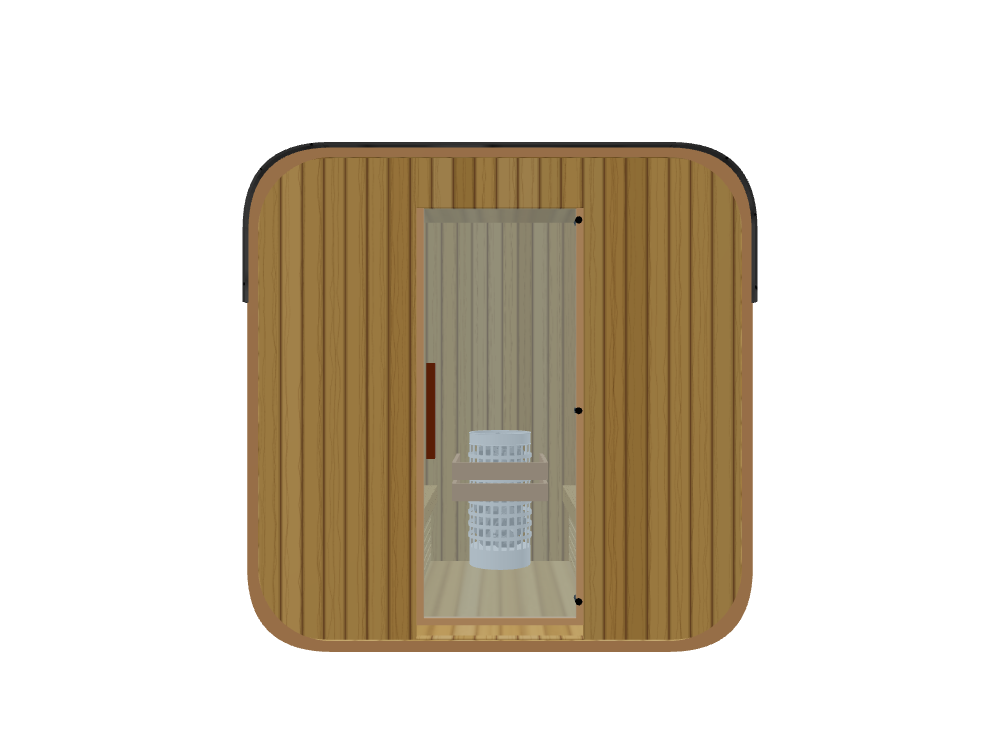 Cube — 2 Person — Wood Back