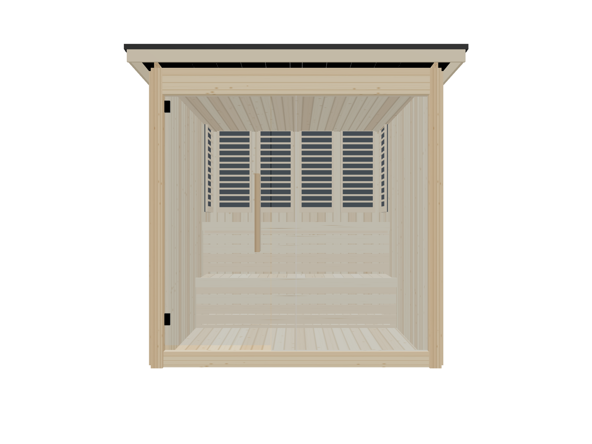 Fah — Medium — Glass Front — Infrared — Front