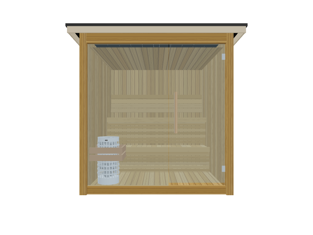 Fah — 4 Person — Glass Front