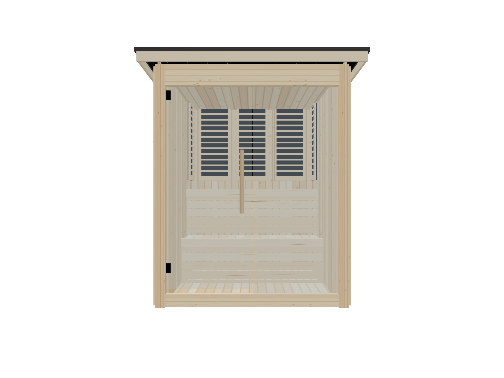 Fah — Small — Glass Front — Infrared — Front
