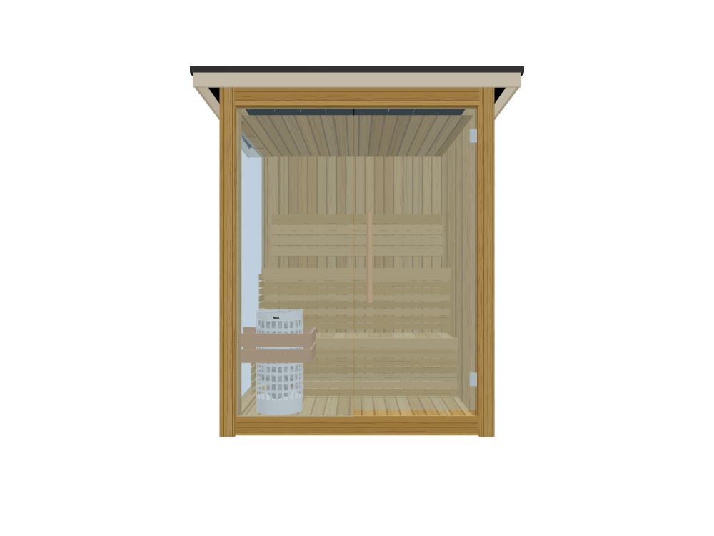 Fah — 2-3 Person — Glass Front + Left Side