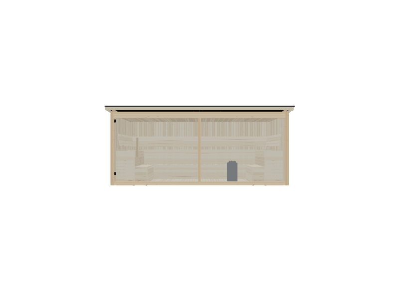 Fah — XL — Glass Front — Stone Heater