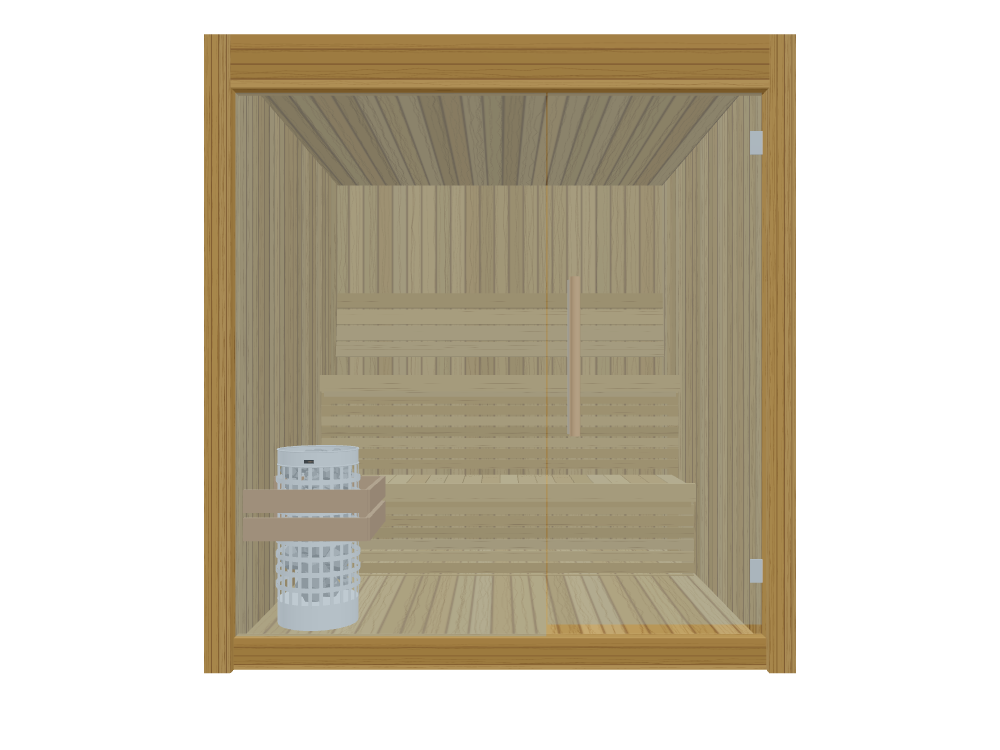 Narak — 4 Person — Glass Front