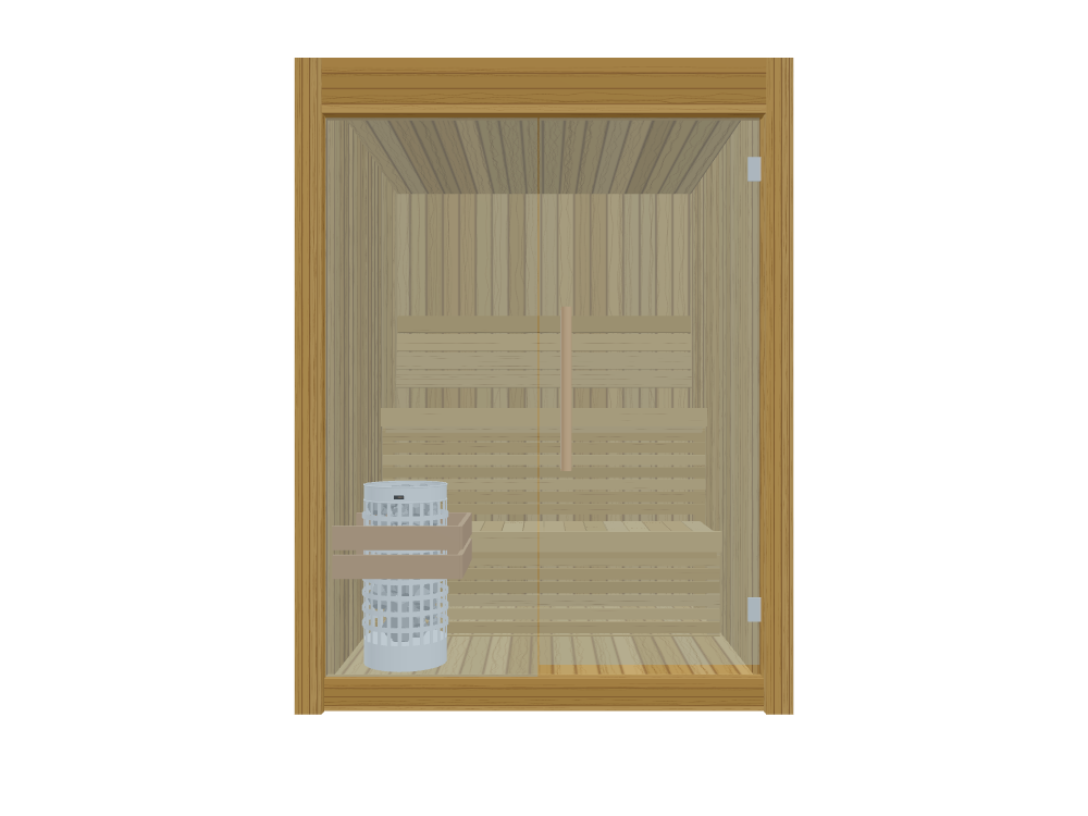 Narak — 2-3 Person — Glass Front